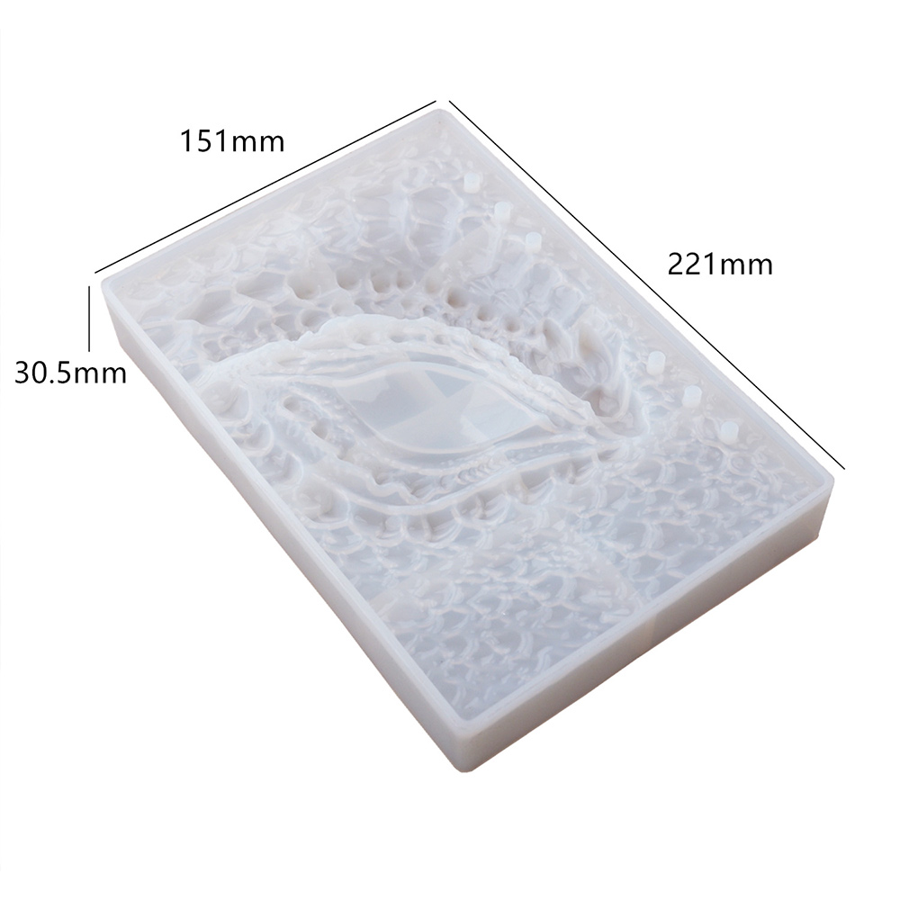 Resin Art Book - ABWZ-2 Buah Cetakan Resin Epoksi Kristal