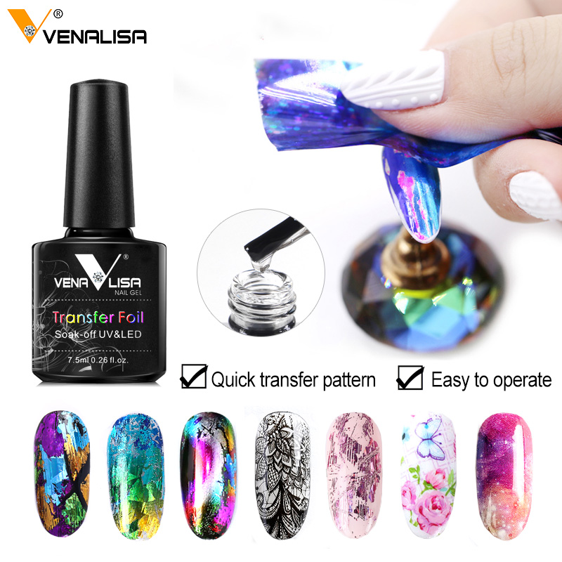 Resin Art Varnish - Venalisa 7.5Ml Transfer Foil Gel Pemoles
