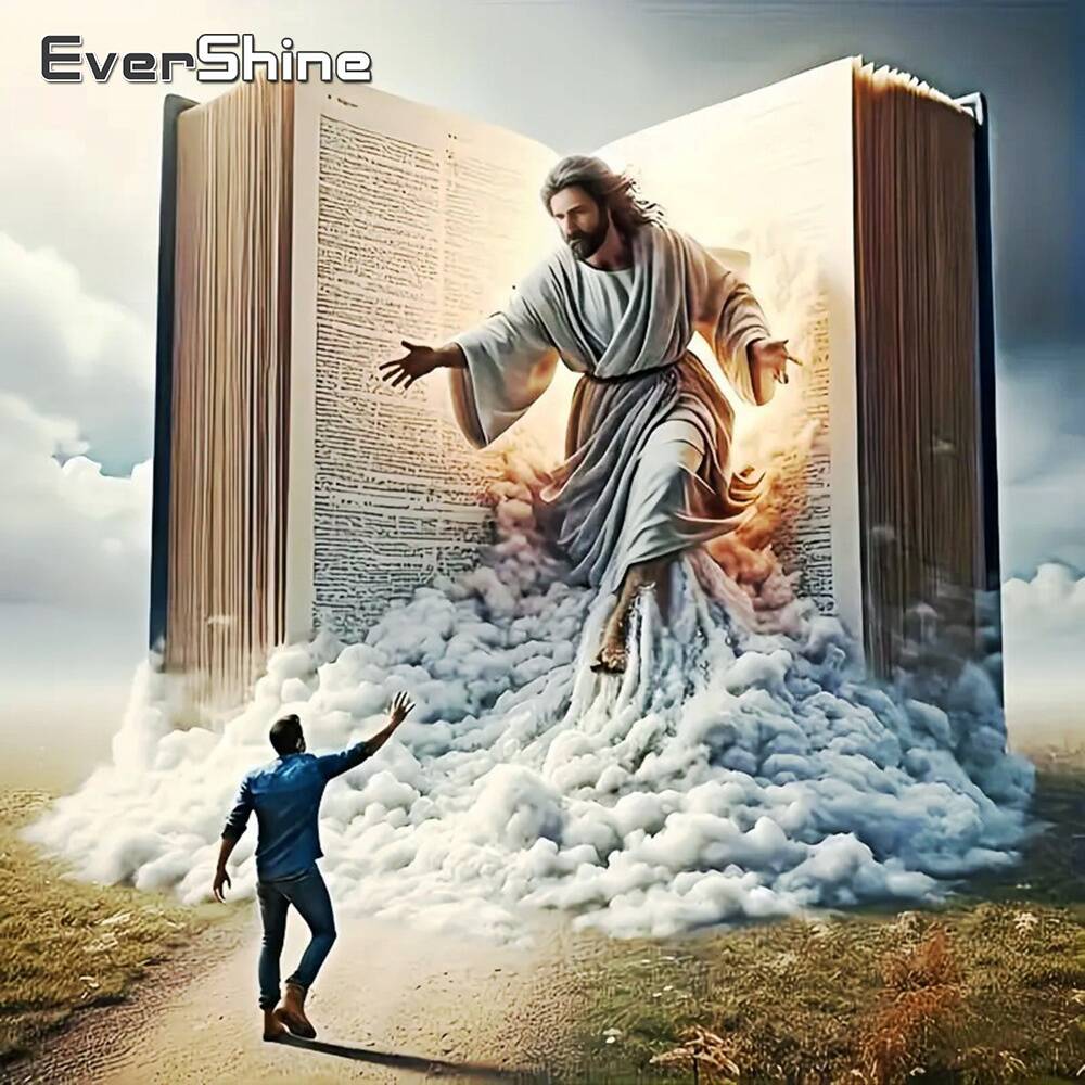 Resin Art Book - Evershine 5D DIY lukisan berlian kura-kura