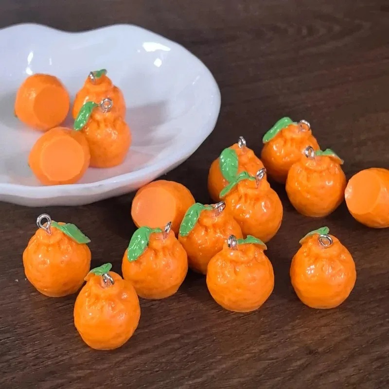 Resin Art Materials Wholesale - 10 Buah Simulasi 3D Dekopon Ornamen
