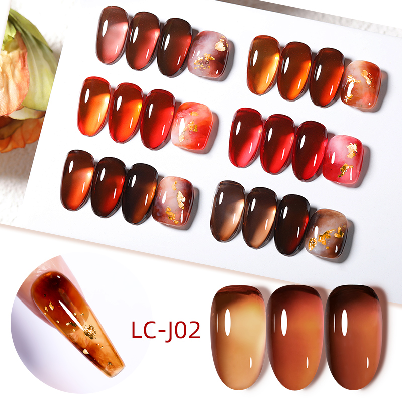 LILYCUTE 7ML Gel Amber jeli ca - Resin Art Varnish ulasan dan harga