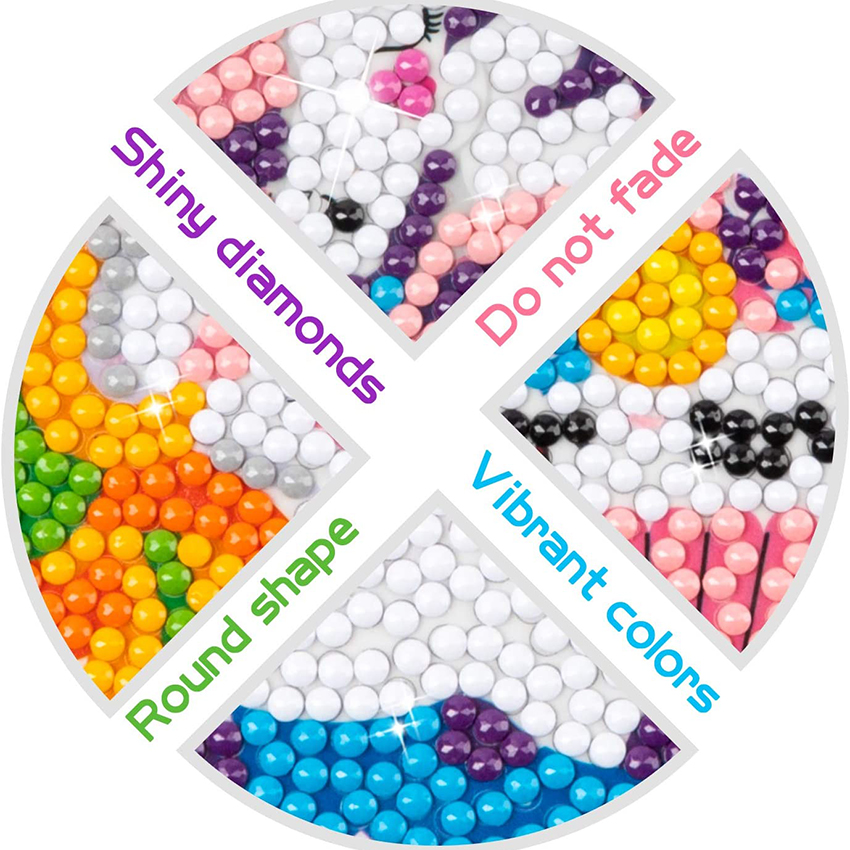 Stiker lukisan berlian 5D DIY  - Resin Art For Kids ulasan dan harga