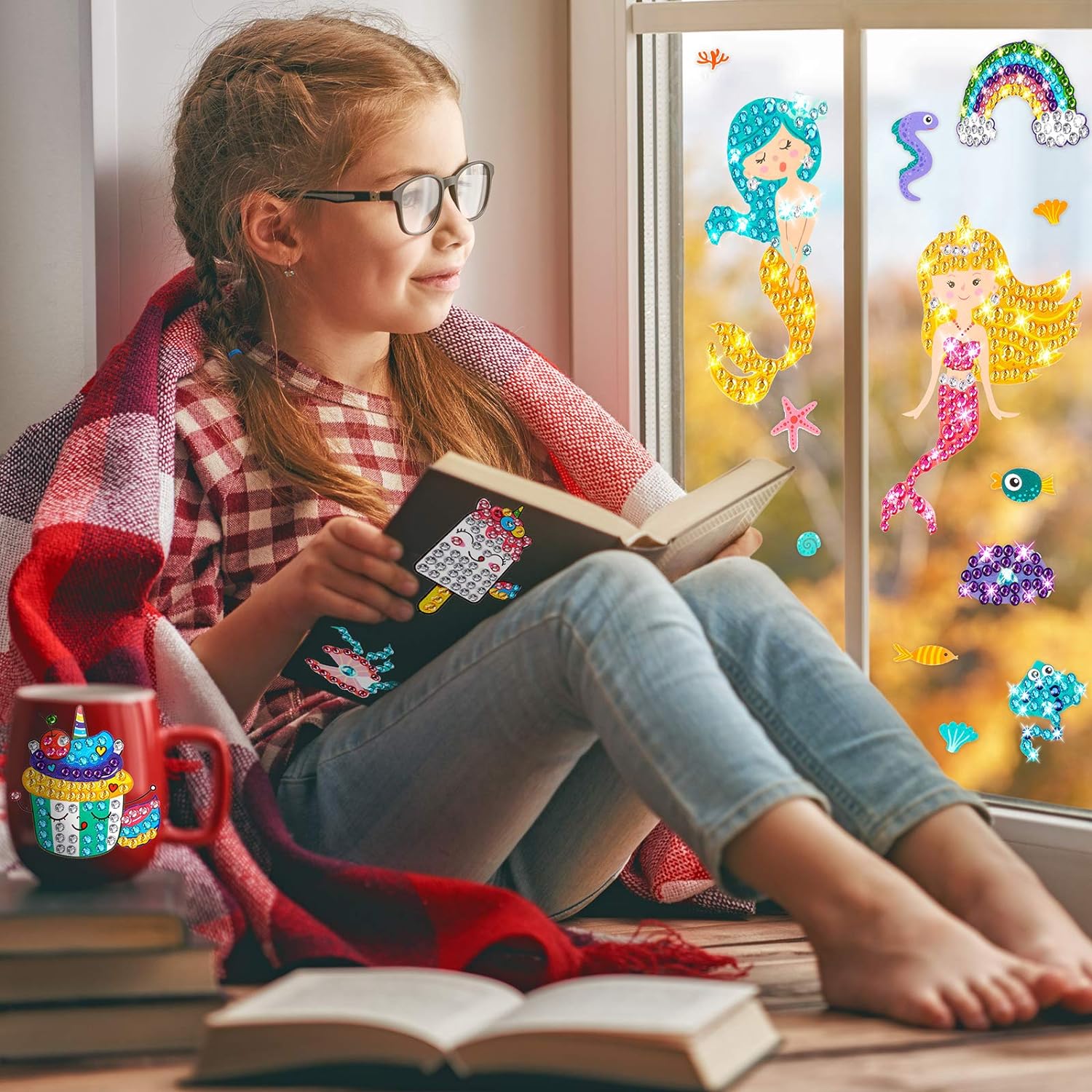 Stiker lukisan berlian 5D DIY  - Resin Art For Kids ulasan dan harga