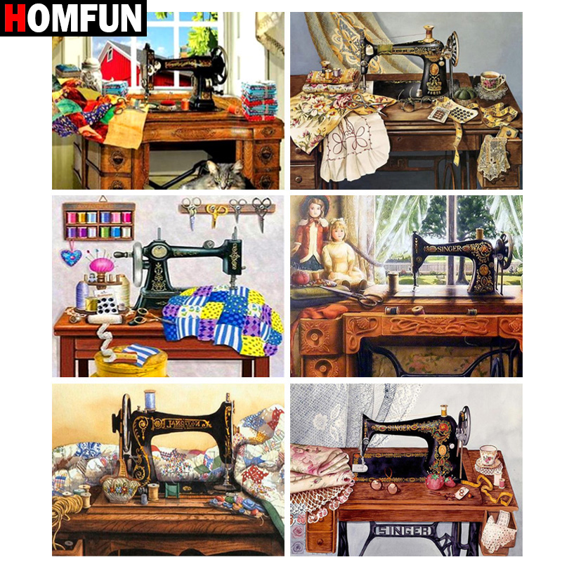 HOMFUN Art 5D Diy Lukisan Berl - Resin Art Machine ulasan dan harga