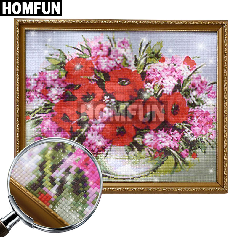 HOMFUN Art 5D Diy Lukisan Berl - Resin Art Machine ulasan dan harga