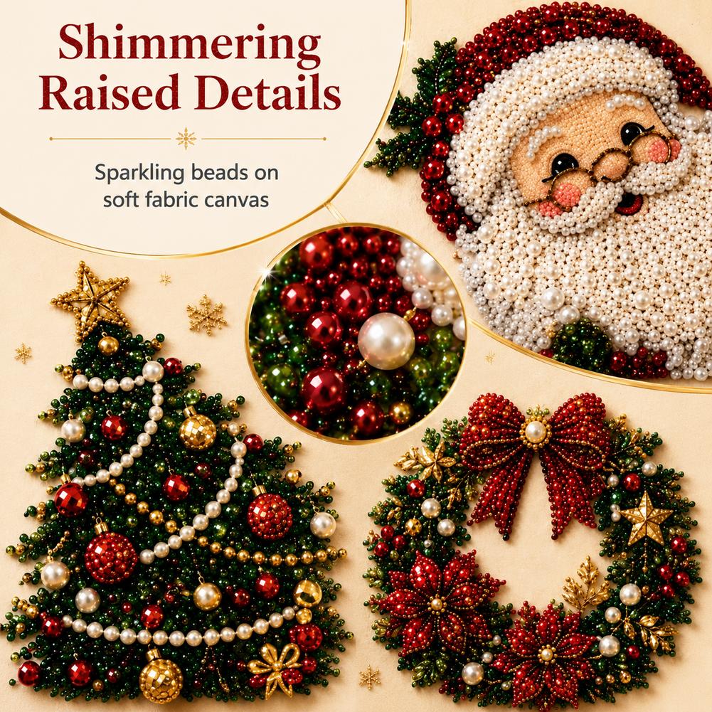 Kit Seni Mutiara Santa Claus N - Resin Art Craft ulasan dan harga