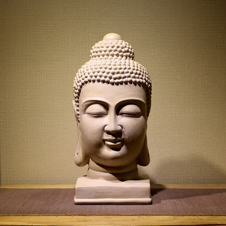 40CM BESAR - Patung Buddha Gro - Resin Art India ulasan dan harga