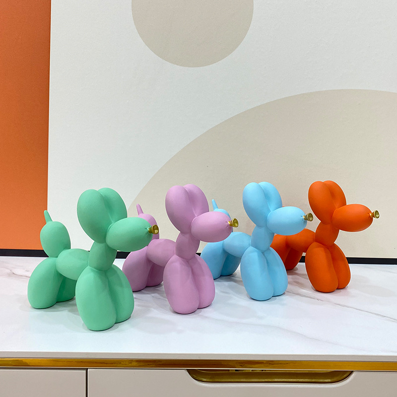 Patung Anjing Balon Transfer A - Resin Art Stand ulasan dan harga