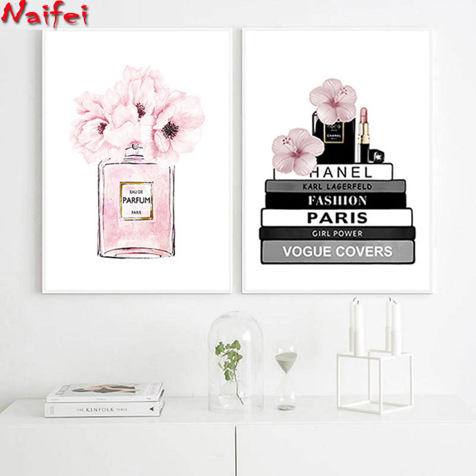 Botol Parfum Bunga Buku Mode L - Resin Art Book ulasan dan harga