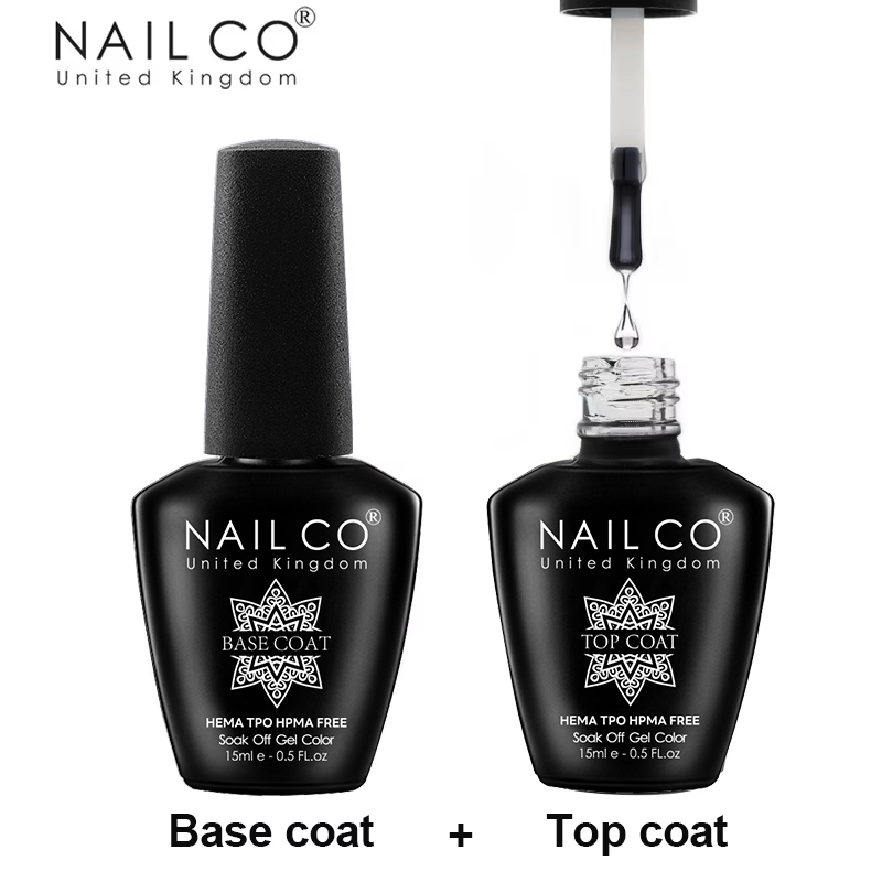 NAILCO 15ml Top Coat Dan Base  - Resin Art Varnish ulasan dan harga