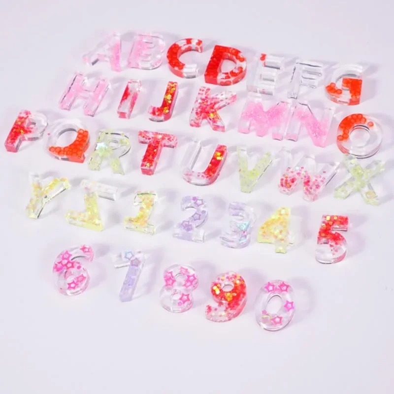 Cetakan Silikon Resin Huruf Ka - Resin Art Alphabet ulasan dan harga