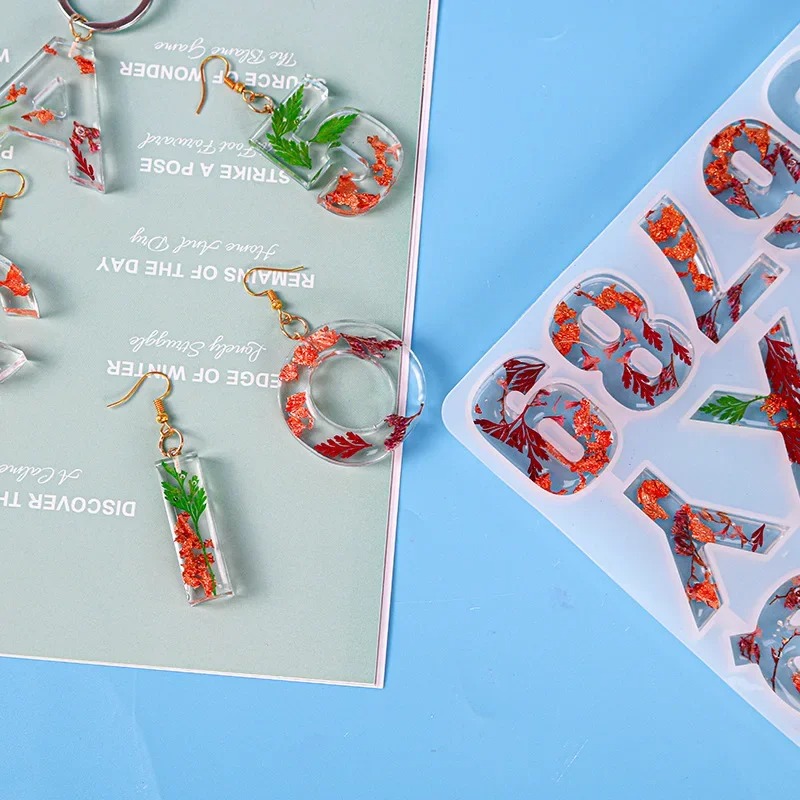 Cetakan Silikon Resin Huruf Ka - Resin Art Alphabet ulasan dan harga