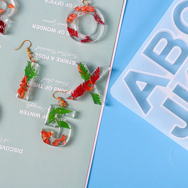 Cetakan Silikon Resin Huruf Ka - Resin Art Alphabet ulasan dan harga