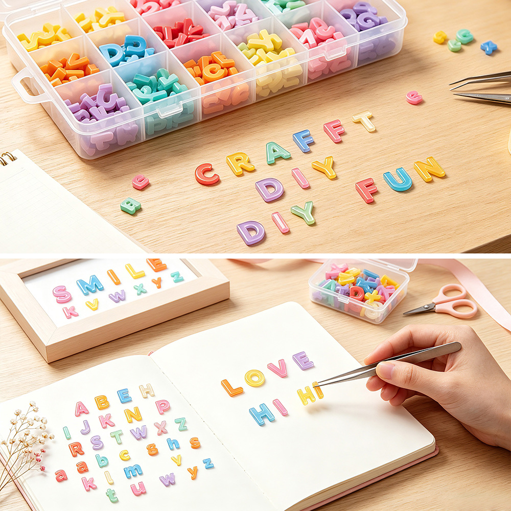 Cetakan Silikon Alfabet Mini 2 - Resin Art Alphabet ulasan dan harga