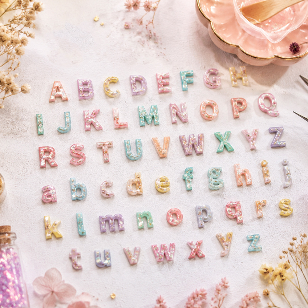 Cetakan Silikon Alfabet Mini 2 - Resin Art Alphabet ulasan dan harga