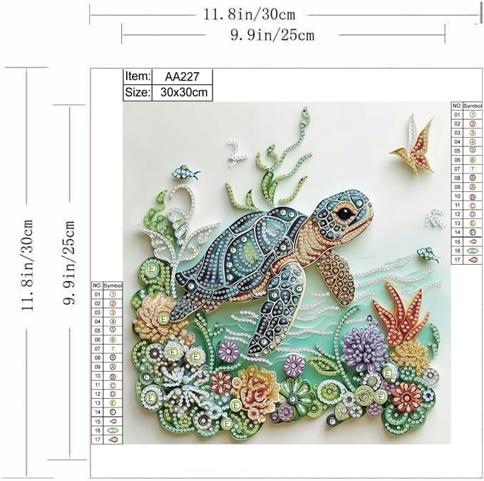Kit Lukisan Berlian Bentuk Khu - Resin Art Of Flowers ulasan dan harga