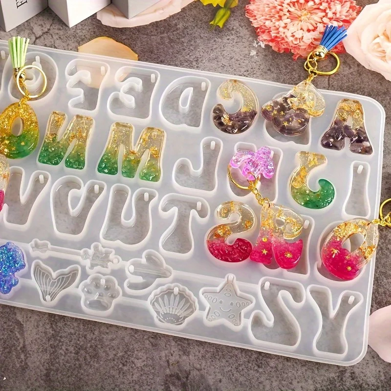 Set Cetakan Pengecoran Resin S - Resin Art Alphabet ulasan dan harga