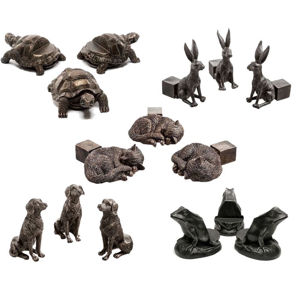 3Pcs Dekorasi Taman Penyangga  - Resin Art Stand ulasan dan harga