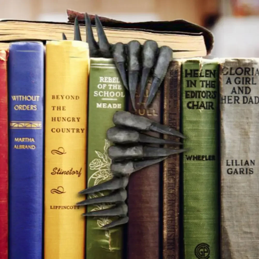 Thriller Devil bookmark tangan - Resin Art Book ulasan dan harga