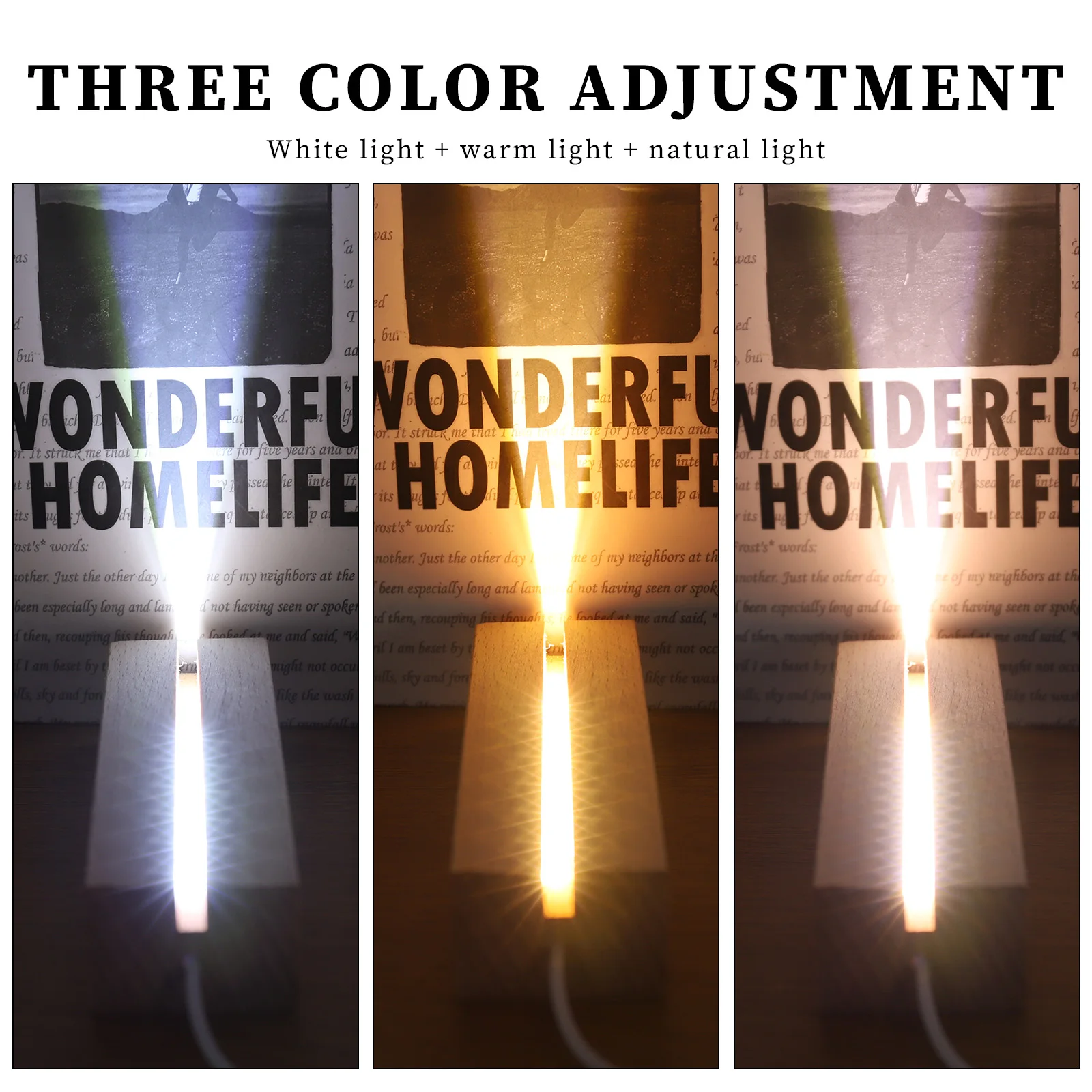 1-10 Buah Lampu LED Kayu untuk - Resin Art Stand ulasan dan harga