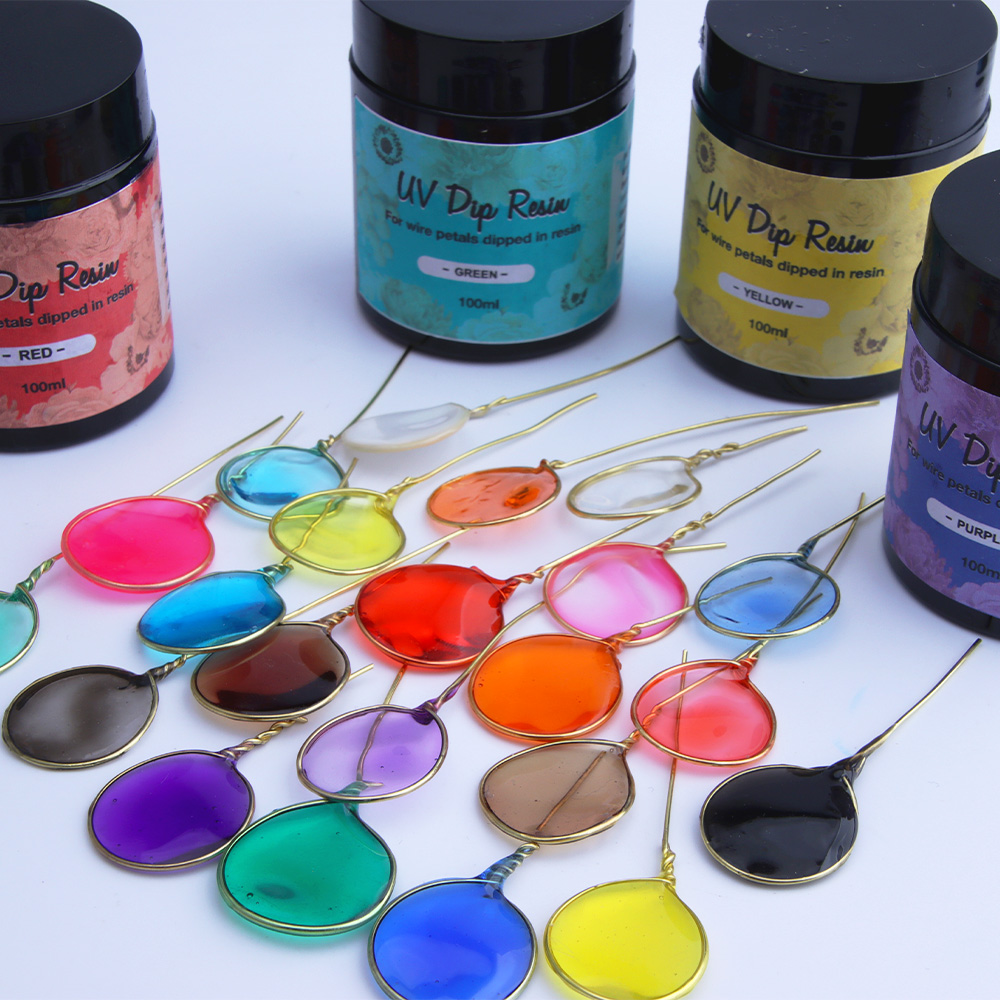Resin Celup UV 12 Warna (Khusu - Resin Art Letters ulasan dan harga