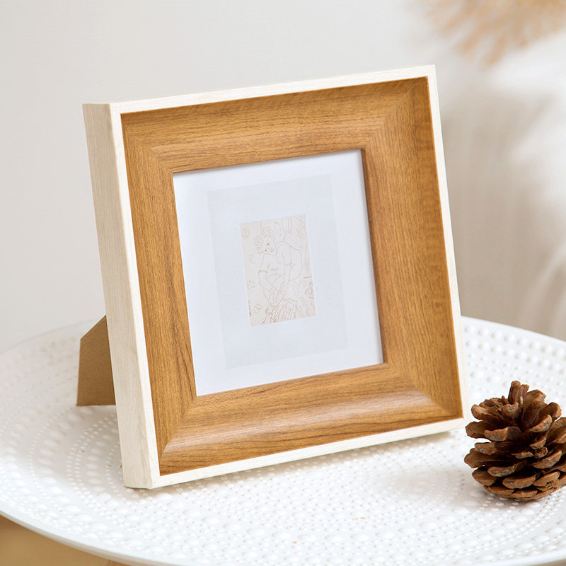 Bingkai Foto Persegi Warna-War - Resin Art Stand ulasan dan harga