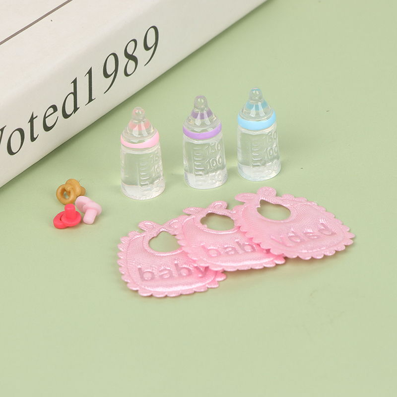 Botol dot bayi miniatur rumah  - Resin Art Bottle ulasan dan harga