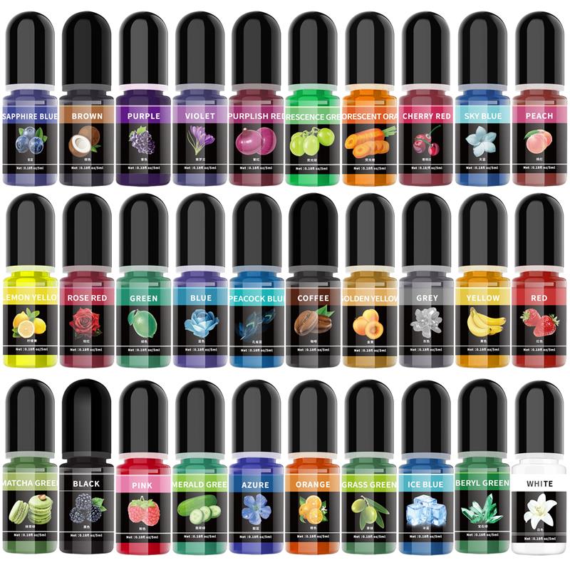 Pigmen Resin epoksi 5ml/botol, - Resin Art Bottle ulasan dan harga