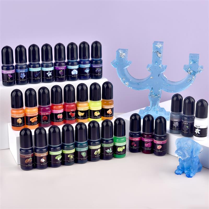Pigmen Resin epoksi 5ml/botol, - Resin Art Bottle ulasan dan harga