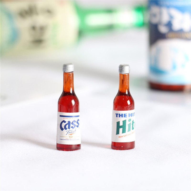 5pcs miniatur botol bir Mini r - Resin Art Bottle ulasan dan harga