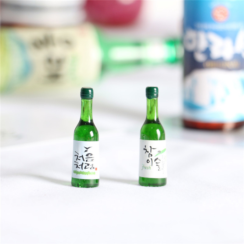 5pcs miniatur botol bir Mini r - Resin Art Bottle ulasan dan harga