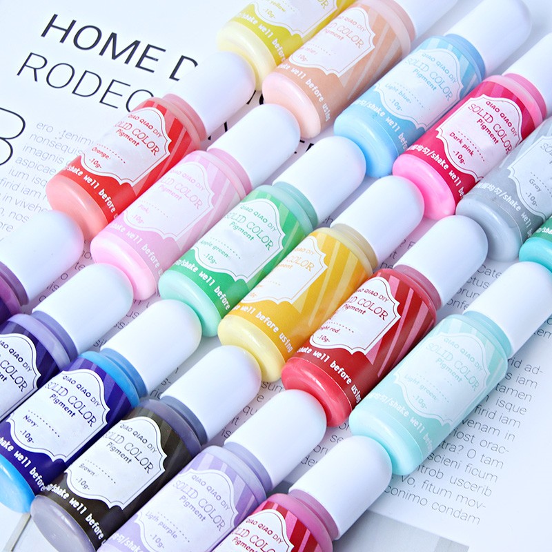Pigmen cair 18 warna cerah unt - Resin Art Letters ulasan dan harga