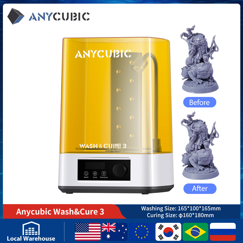 ANYCUBIC Wash & Cure 3 Mesin P - Resin Art Machine ulasan dan harga
