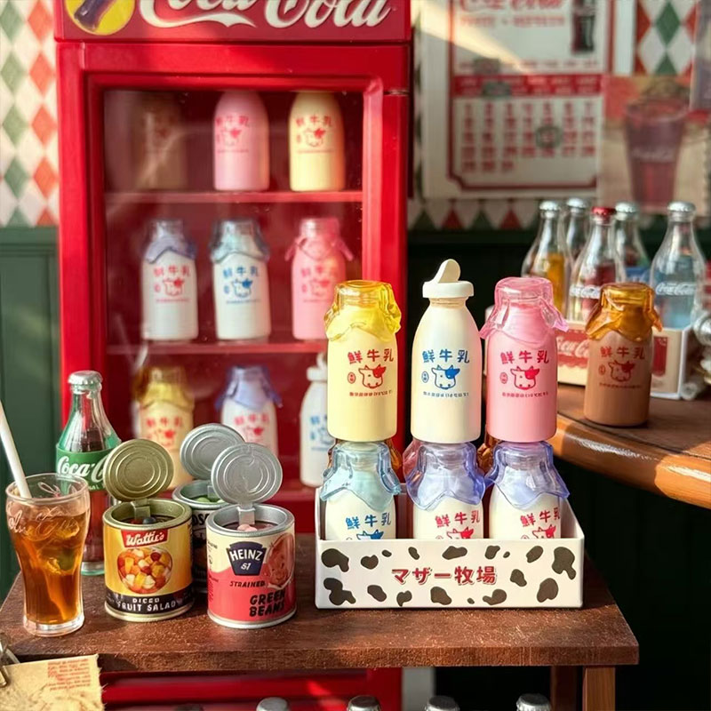 Set Botol Susu Mini Cola 6 War - Resin Art Bottle ulasan dan harga
