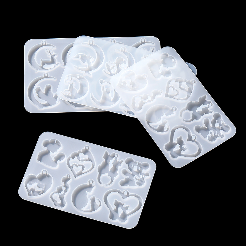Liontin anting-anting Epoxy Re - Resin Art Alphabet ulasan dan harga