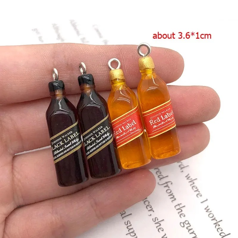 10 Buah Liontin Resin Botol Wi - Resin Art Bottle ulasan dan harga