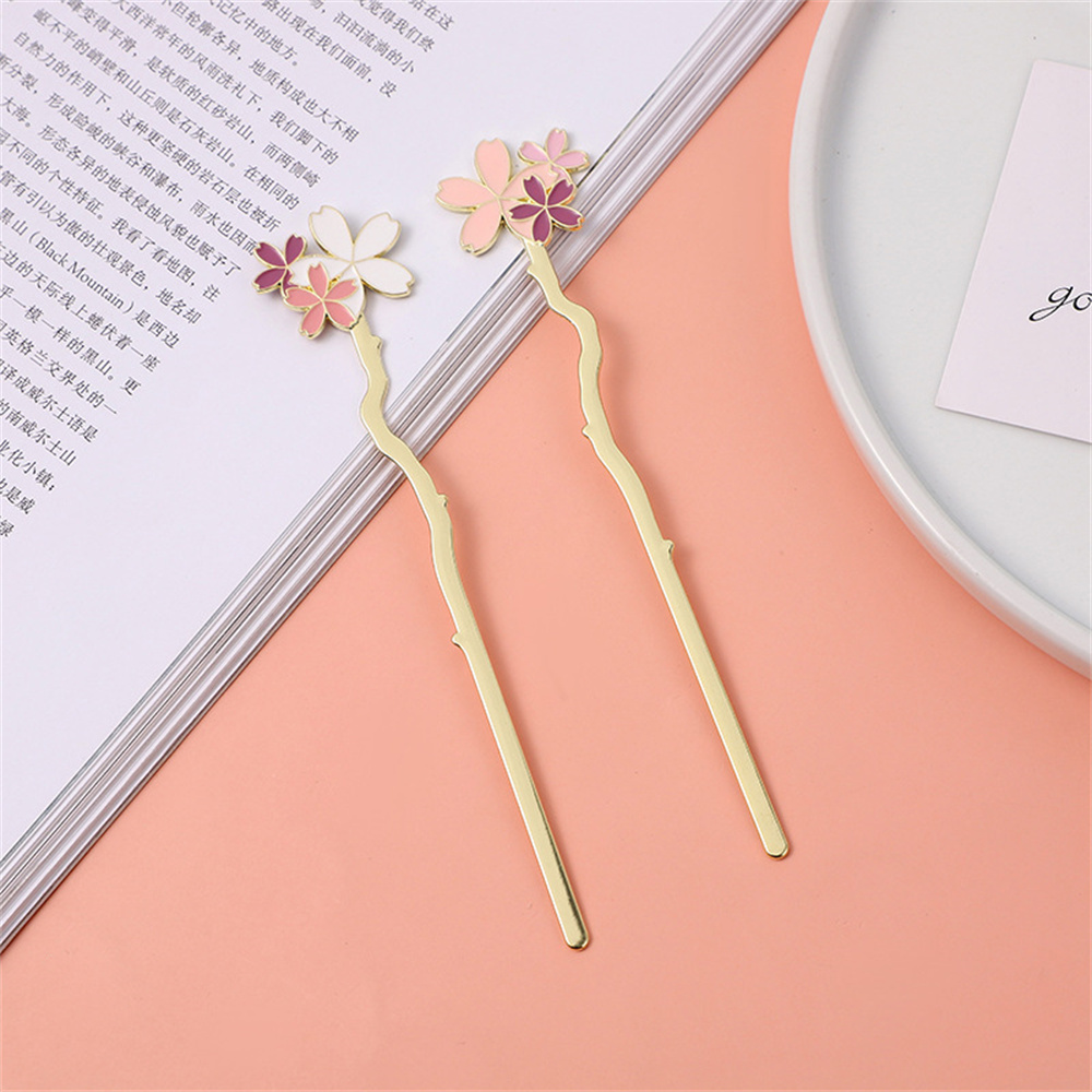 Pembatas buku logam Sakura pem - Resin Art Bookmark ulasan dan harga
