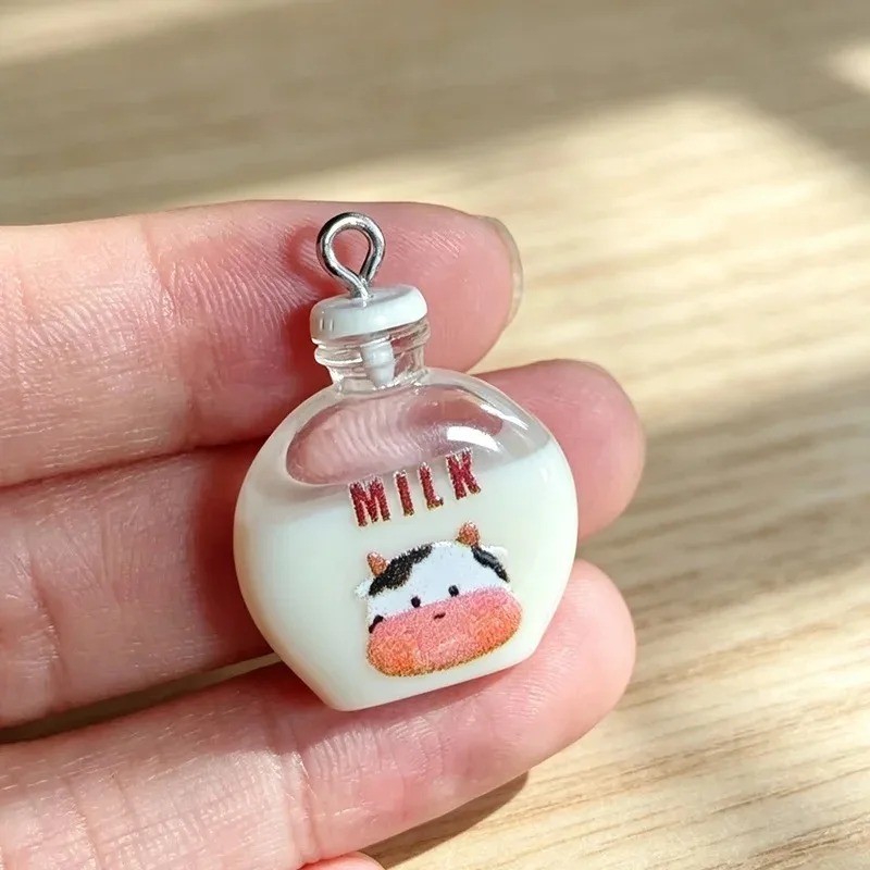 10 Buah Liontin Resin Botol Su - Resin Art Bottle ulasan dan harga