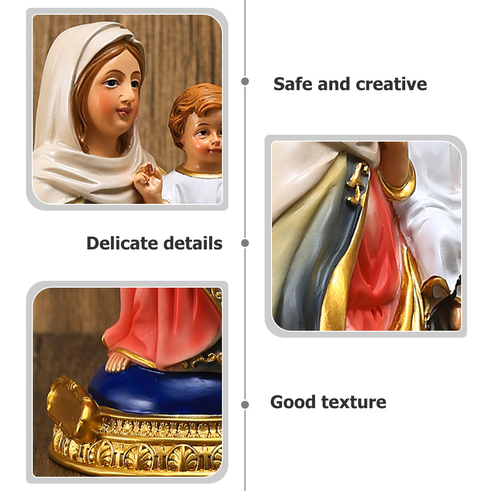 Ornamen Religius Bunda Maria d - Resin Art Mary ulasan dan harga