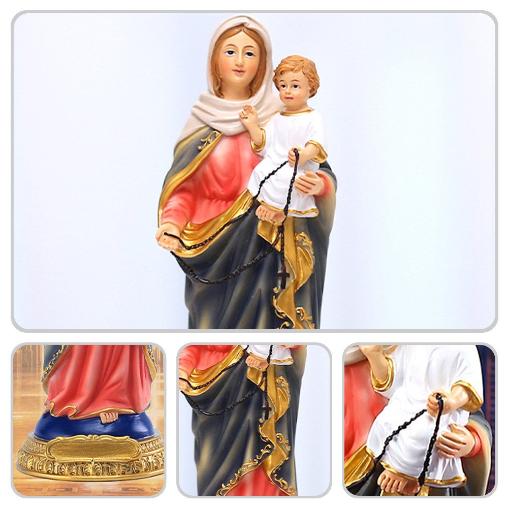 Ornamen Religius Bunda Maria d - Resin Art Mary ulasan dan harga