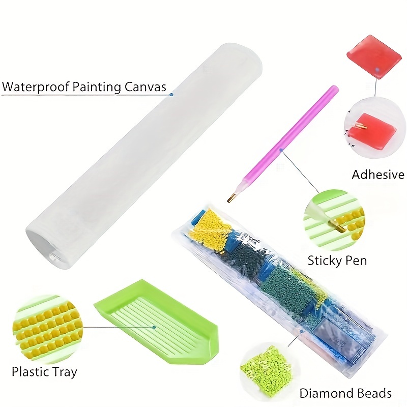 Kit Lukisan Berlian DIY Pola B - Resin Art Of Flowers ulasan dan harga