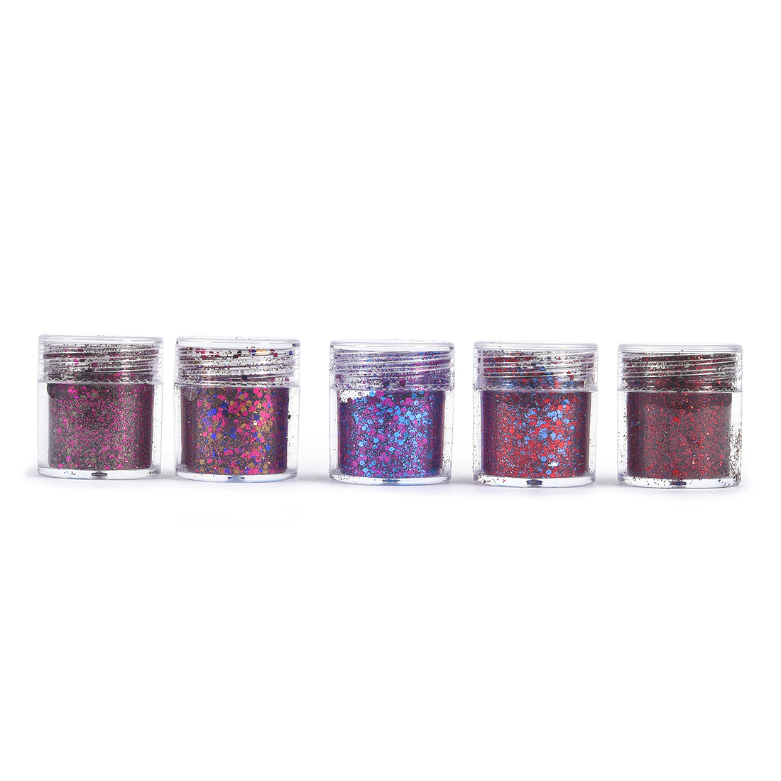 4/5 botol Bubuk Glitter Impian - Resin Art Bottle ulasan dan harga