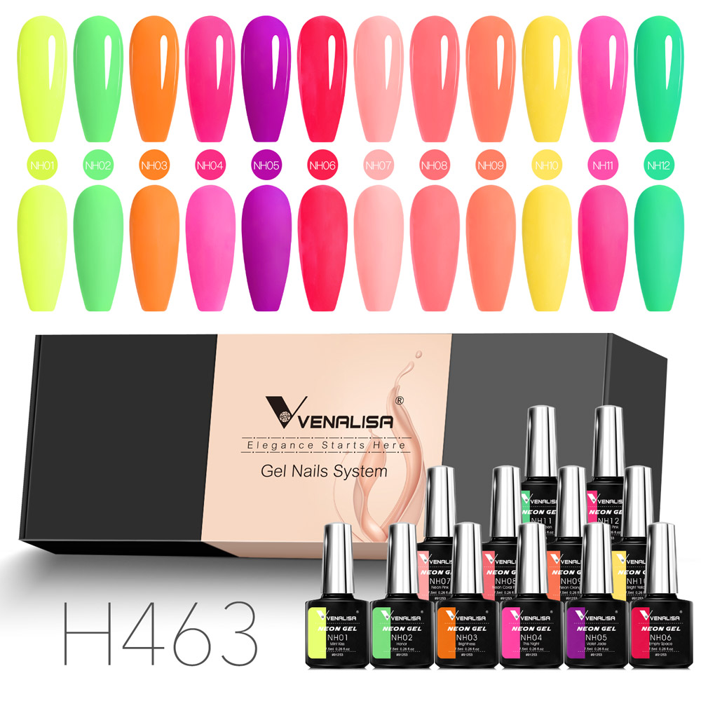 VENALISA Kit Cat Kuku Gel Neon - Resin Art Training ulasan dan harga