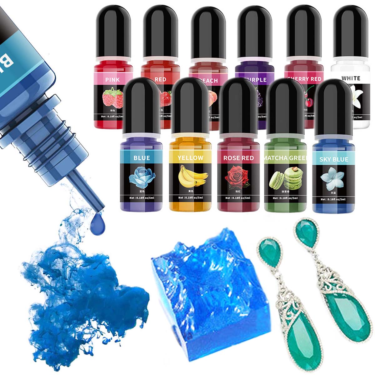 5Ml/Botol Pigmen Resin Epoksi  - Resin Art Letters ulasan dan harga
