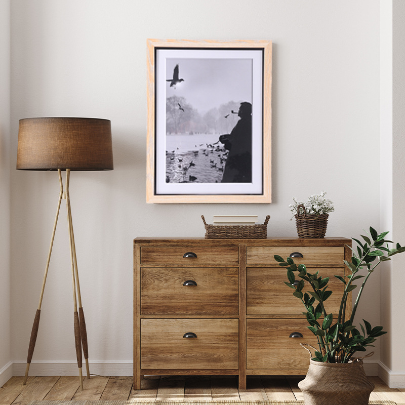 Bingkai Foto Kayu Besar untuk  - Resin Art Stand ulasan dan harga