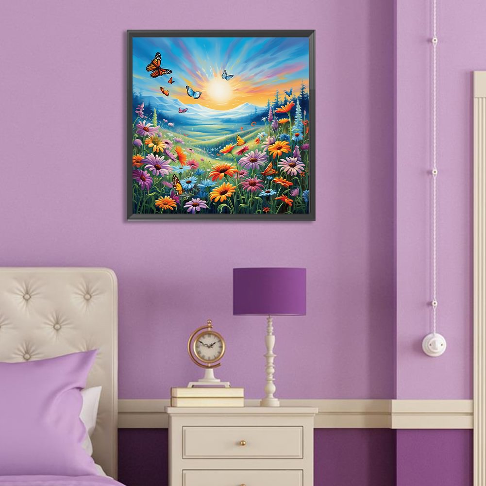 Lukisan Berlian Keluarga Rusa  - Resin Art Of Flowers ulasan dan harga