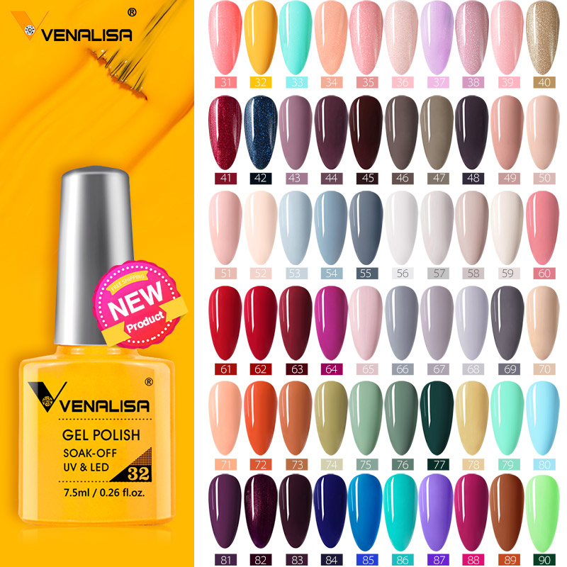 Venalisa 7.5Ml Kutek Gel Kuku  - Resin Art Varnish ulasan dan harga
